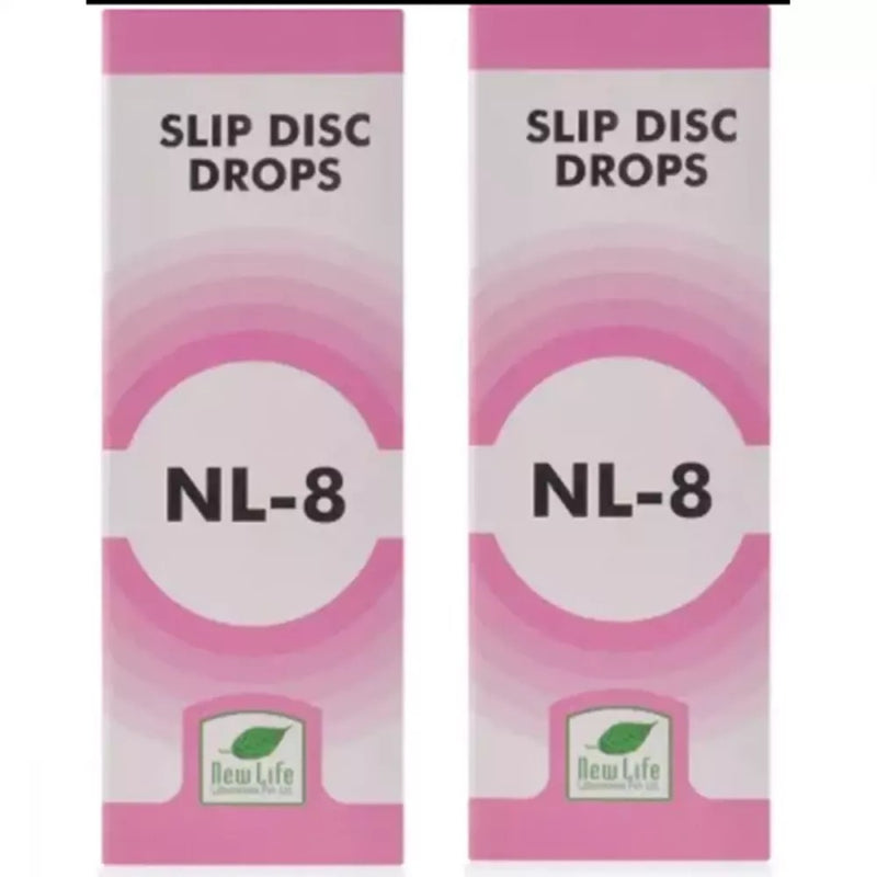 New Life NL-8 (Slip Disc Drops) (30ml, Pack of 2)