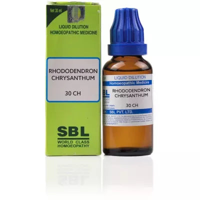Rhododendron Chrysanthum 30 CH (30ml)