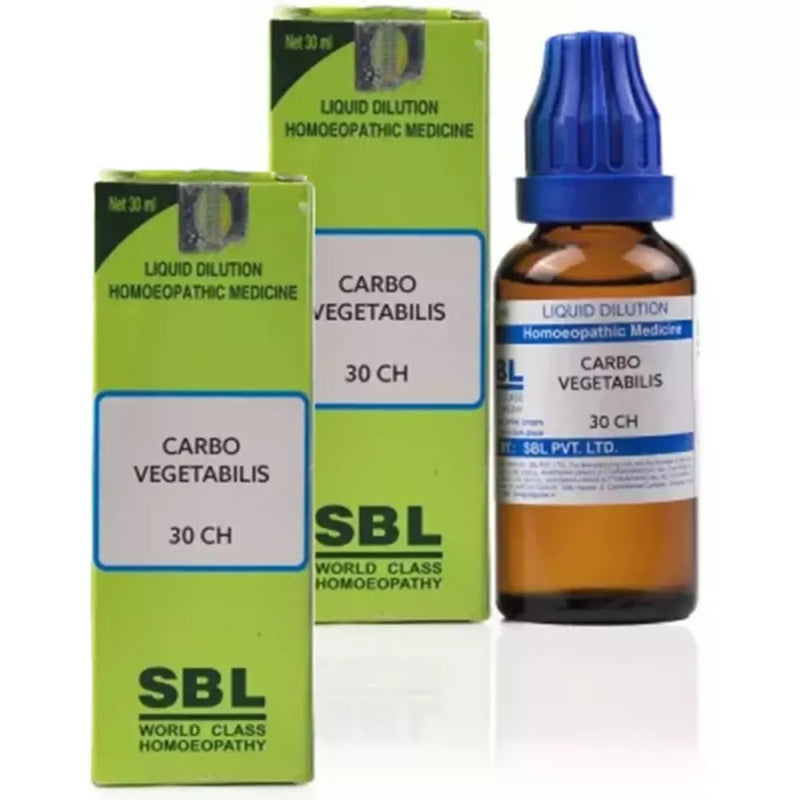 SBL Carbo Vegetabilis 30 CH (30ml, Pack of 2)