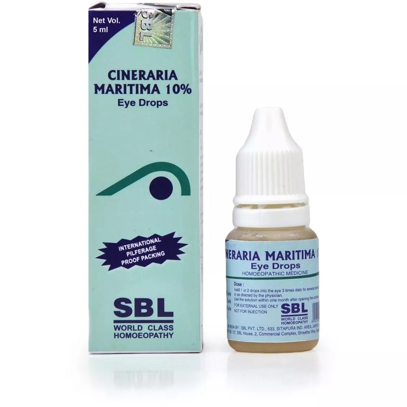 SBL Cineraria Maritima(10%) Eye Drops (5ml)