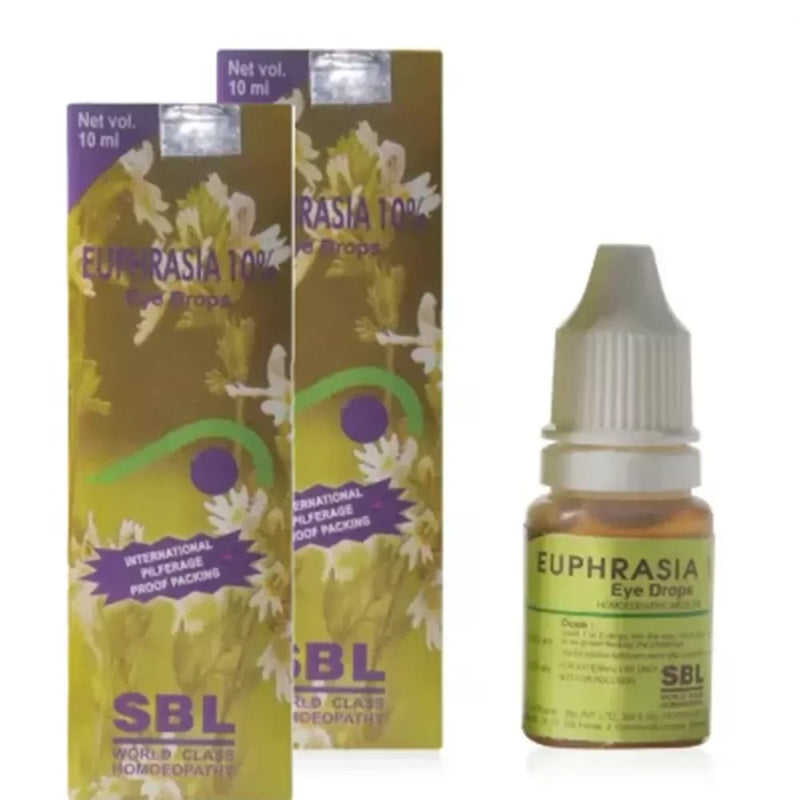 SBL Euphrasia(10%) Eye Drops (10ml, Pack of 2)