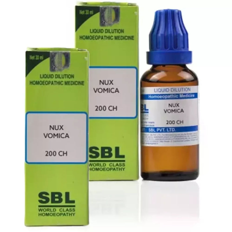 SBL Nux Vomica 200 CH (30ml, Pack of 2)