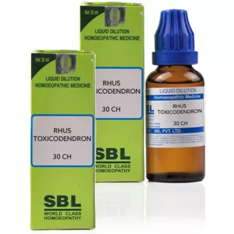 SBL Rhus Toxicodendron 30 CH (30ml, Pack of 2)