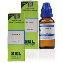 SBL Sulphur 200 CH (30ml, Pack of 2)