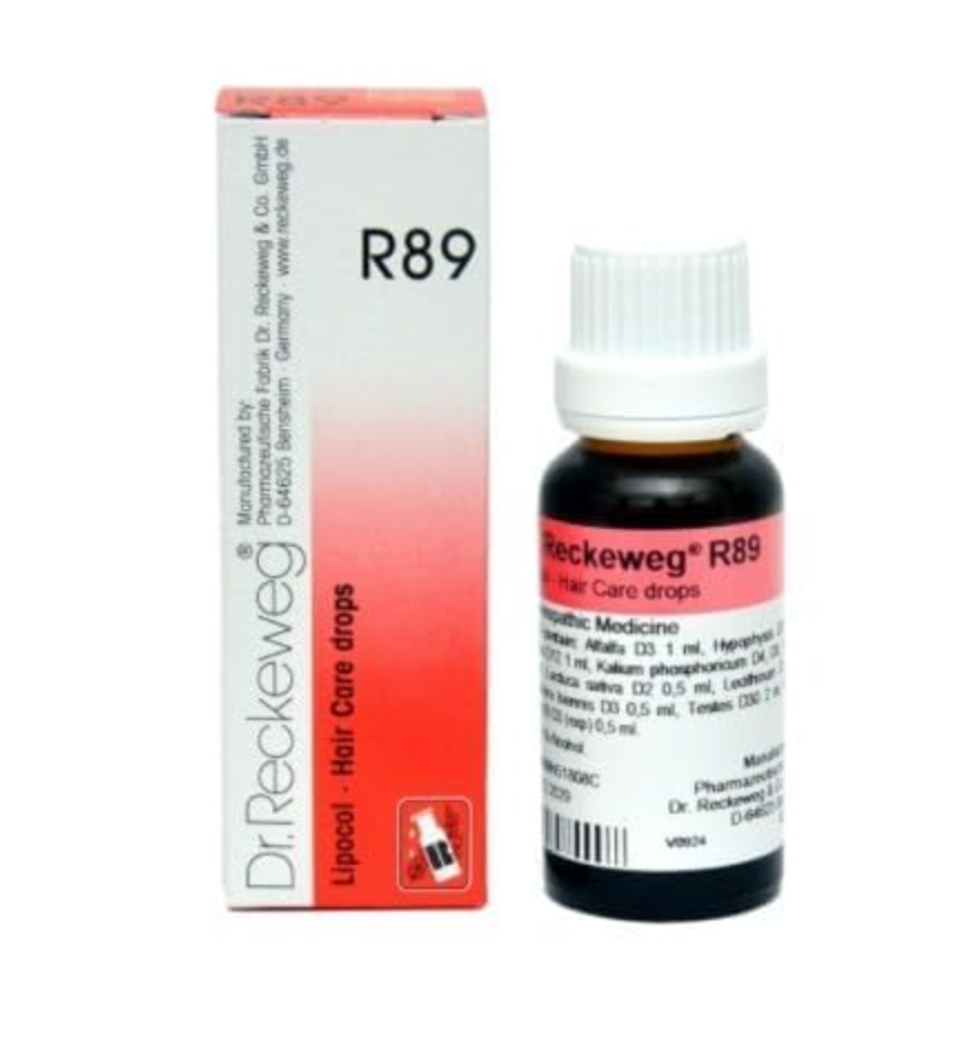 Dr Reckeweg R89 Homeopathic Drop For Hair 22ML