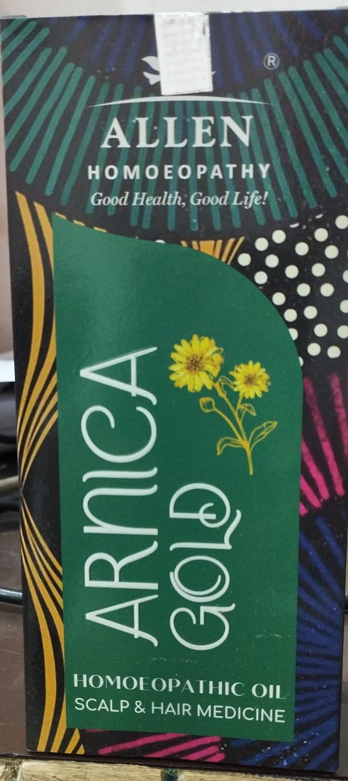 Allen Arnica Gold Hair Oil 200ml