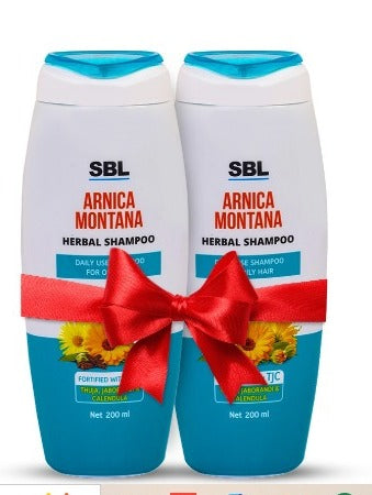SBL Arnica Montana Herbal Shampoo with - 200X2 400ml