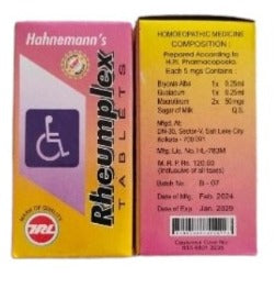 HRL Rheumplex Tablets 30 gms – Homeopathic Relief for Joint & Muscle Pain