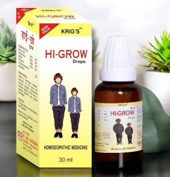 Krigs Hi Grow Drops – Natural Homeopathic Growth Booster for Kids