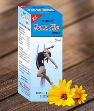 Krigs Fat To Slim Drops – Homeopathic Support for Natural Weight Loss