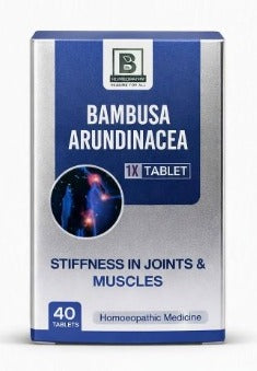 Burnett Bambusa Arundinacea 1X Tablets – Homeopathic Support for Bone and Joint Health