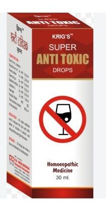 Krigs Super Anti-Toxic Drops – Reduce Nicotine & Alcohol Cravings