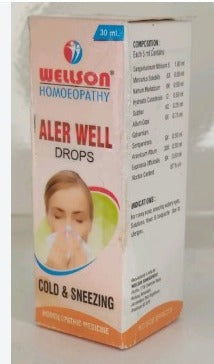 Wellson ALER WELL drops – Best Homeopathic Remedy for Allergies & Immunity