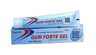 Fourrts Gum Forte Gel Homoeopathic Toothpaste pack of 2