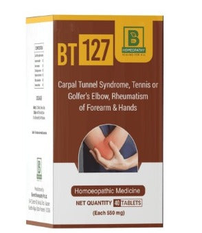 Burnett BT 127 – Best Homeopathic Pain Relief & Anti-Inflammatory Tablet