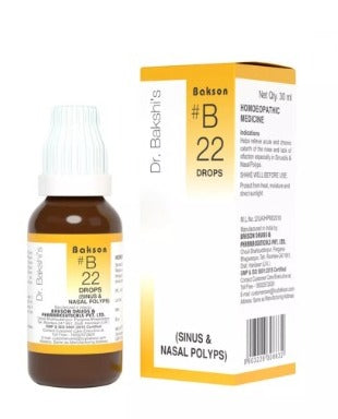 Bakson B22 Sinus Drops