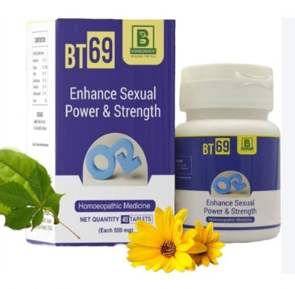 Burnett BT 69 – Natural Homeopathic Remedy for Male Impotency
