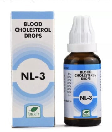 New Life NL-3 Blood Cholesterol Drops – Support for Healthy Cholesterol & Better Digestion