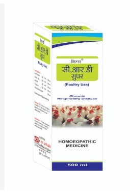 Krigs C.R.D Super Poultry – Homeopathic Remedy for Poultry Respiratory Health