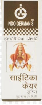 Indo Germans Sciatica Care Drop – Best Homeopathic Remedy for Sciatica Pain