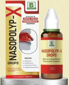 Burnett NasoPolyp-X Drops – Natural Relief for Nasal Polyps & Congestion