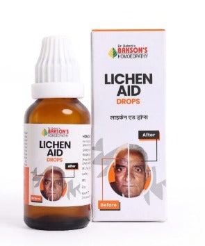 Bakson Lichen Aid drops – Effective Homeopathic Relief for Lichen Planus