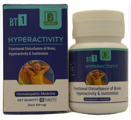 Burnett BT1 Tablet – Homeopathic Care for Hyperactivity & Focus