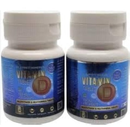 Burnett Vitamin D Tablet – Complete Multivitamin Support for Bones, Skin, Hair & Immunity