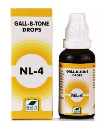 New Life NL-4 Gall-B-Tone Drops – Liver Cleansing, Digestive Balance & Toxin Removal Support