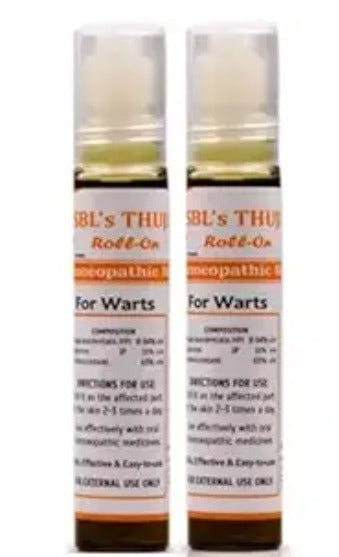 SBL Thuja Roll-On - 10ml - 1PC for Skin Health: The Ultimate Solution for Warts, Polyps, and More
