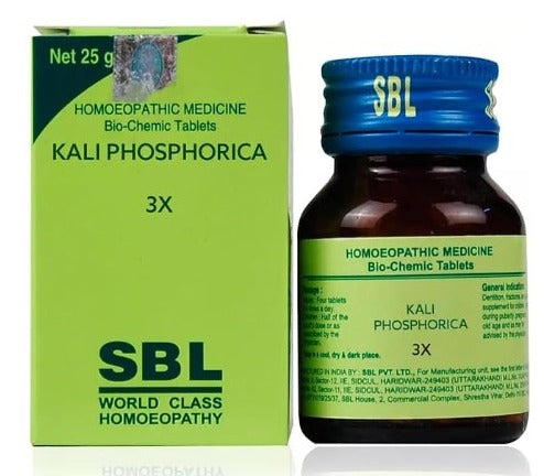 SBL Kali Phosphoricum 3x - 25g Tablets