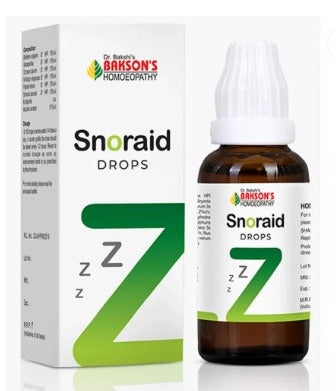 Bakson Snoraid – Homeopathic Drops for Snoring Relief