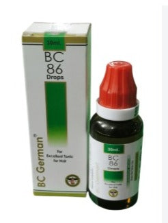 BC German BC 86 – Homeopathic Solution for Hair Growth & Scalp Health
