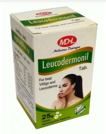 MDHL Leucodermonil Tablet – Homeopathic Remedy for White Patches and Skin Disorders