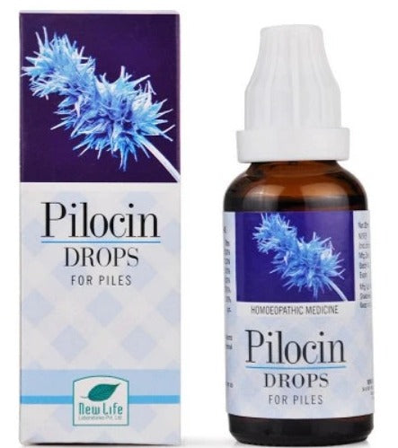 New Life Pilocin Drops – Relief from Piles, Inflammation & Anal Discomfort