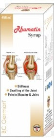 BC German Rhumatin Syrup Sugar Free 450ml – Relief for Joint Pain and Rheumatic Conditions