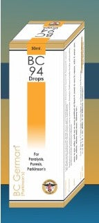 BC German BC 94 Drops – Fast-Acting Homeopathic Remedy for Paralysis & Stroke Recovery