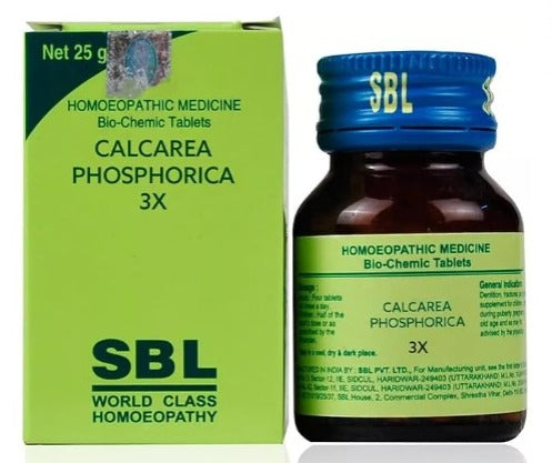 SBL Calcarea Phosphorica 3X - 25g Tablets