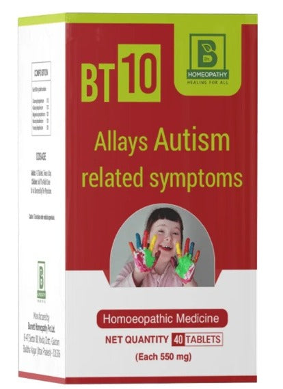 Burnett BT10 Autism Tablets – Support for Autism-Related Symptoms