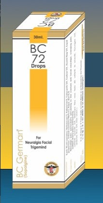BC German BC 72 Drops for Neuralgic Pain Relief – Natural Homeopathic Remedy
