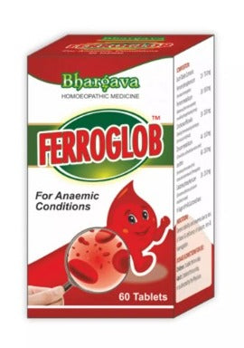 Bhargava Ferroglob Tablets – Homeopathic Support for Anaemia and Blood Deficiency
