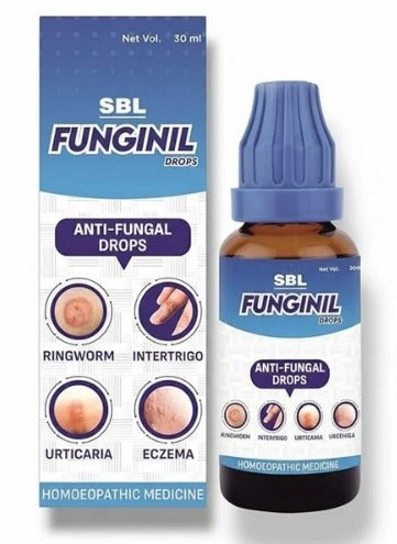 SBL Funginil Drops for Fungal Infection Relief, Skin Health & Immunity Support