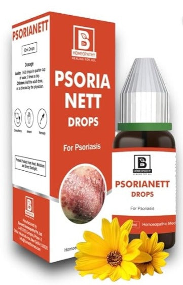 Burnett Psorianett Drops – Effective Remedy for Psoriatic Skin Conditions