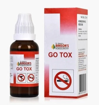 Bakson Go Tox Drop – Natural Homeopathic Detox for Alcohol and Nicotine