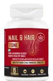 Burnett Nail and Hair Tone Tablet – For Stronger Nails, Healthier Hair & Radiant Skin