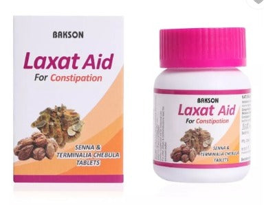 Bakson Laxat Aid Tablet – Natural Relief from Constipation & Indigestion