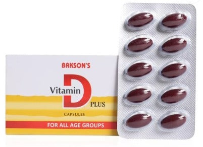 Bakson Vitamin D Plus Capsules (50caps)