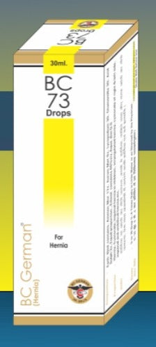 BC German BC 73 Drops – Homeopathic Remedy for Hernia & Cystocele