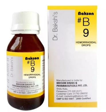 Bakson B9 Hemorrhoids Drops