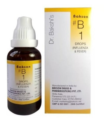 Bakson B1 Influenza & Fever Drops